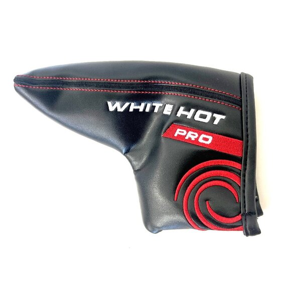 Odyssey White Hot Pro Blade Putter Golf Headcover Black, White, Red - Picture 1 of 7